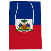 Haiti Flag Medium Cadeauzakje (Voorkant)