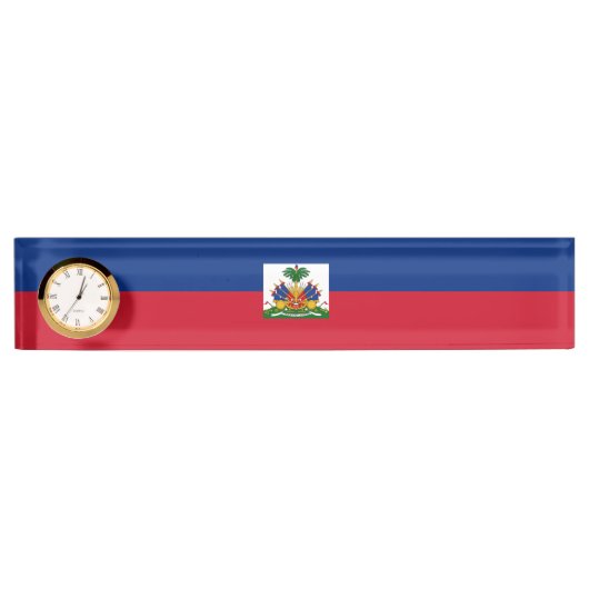 Haiti Flag Naambordje (Voorkant)