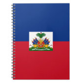 Haiti Flag Notitieboek (Voorkant)
