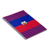 Haiti Flag Notitieboek (Rechterzijde)