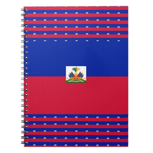 Haiti Flag Notitieboek (Voorkant)