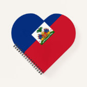 Haiti Flag Notitieboek (Voorkant)