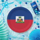 Haiti Flag Papieren Bordje (Feest)