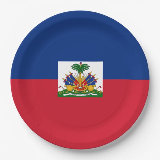 Haiti Flag Papieren Bordje (Voorkant)