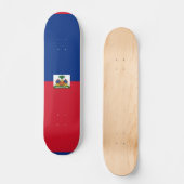 Haiti Flag Persoonlijk Skateboard (Voorkant)