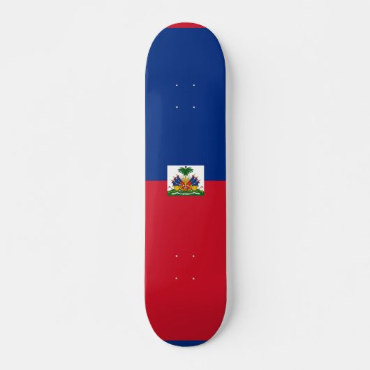 Haiti Flag Persoonlijk Skateboard (Voorkant)