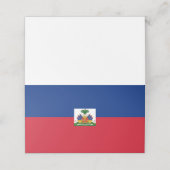 Haiti Flag Plaatskaartje (Buitenkant ongevouwen)