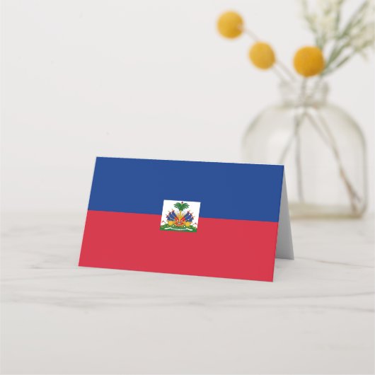 Haiti Flag Plaatskaartje (Voorkant)