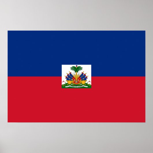 Haiti Flag Poster (Voorkant)