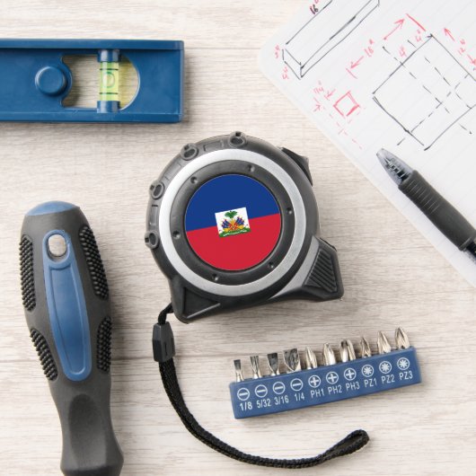 Haiti Flag Rolmaat (Workshop)