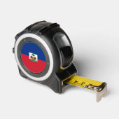 Haiti Flag Rolmaat (Hoek)