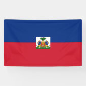 Haiti Flag Spandoek (Horizontaal)