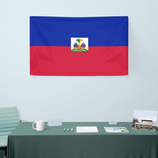 Haiti Flag Spandoek (Beurs)