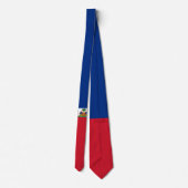 Haiti Flag Stropdas (Achterkant)