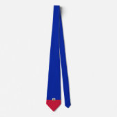 Haiti Flag Stropdas (Voorkant)