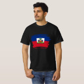 Haiti Flag T-shirt (Voorkant volledig)