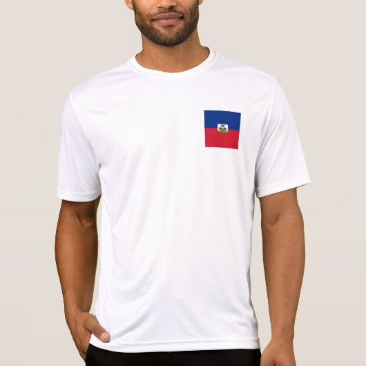 Haiti Flag T-shirt (Voorkant)