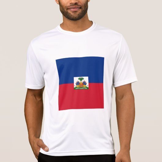 Haiti Flag T-shirt (Voorkant)