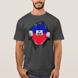 Haiti Flag T T-shirt