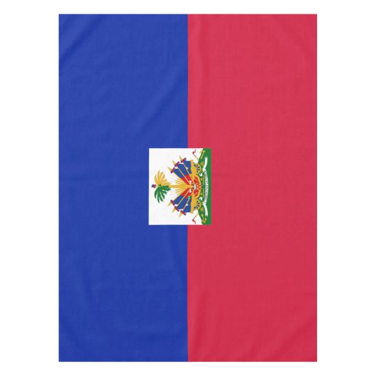 Haiti Flag Tafelkleed (Voorkant)