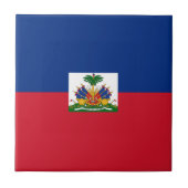 Haiti Flag Tegeltje (Voorkant)