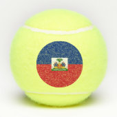 Haiti Flag Tennisballen (Achterkant)