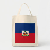 Haiti Flag Tote Bag (Voorkant)