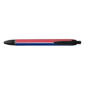 Haiti Flag Zwarte Inkt Pen (Achterkant)