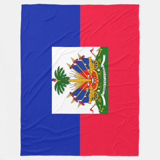 Haïti Fleece Deken (Voorkant)