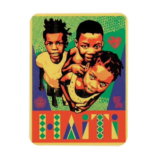 Haïti Flexibele magneet (Verticaal)