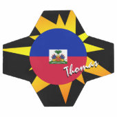 Haïti Football en Haïtiaanse vlag/BANG Voetbal (Enkel)