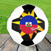 Haïti Football en Haïtiaanse vlag/BANG Voetbal