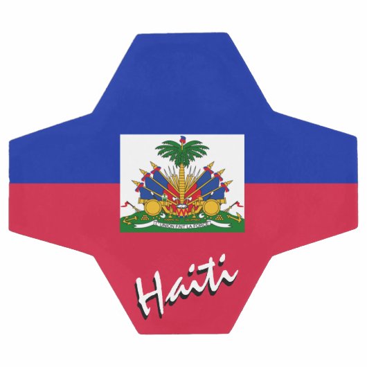 Haïti Football en Haïtiaanse vlag/sport Voetbal (Enkel)