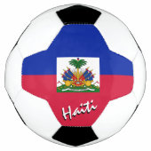 Haïti Football en Haïtiaanse vlag/sport Voetbal (Voorkant)
