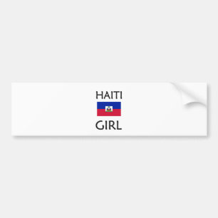 HAITI GIRL BUMPERSTICKER
