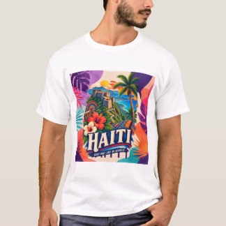 Haiti Goede Vibes Hebben Een Adres T-Shirt