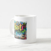 Haïti Graffiti Vibes: Eiland Street Art Ed Koffiemok (Voorkant links)