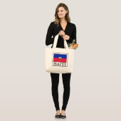 Haïti Grote Tote Bag (Voorkant (model))