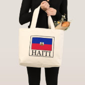 Haïti Grote Tote Bag (Voorkant (product))