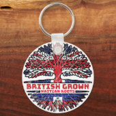 Haïti Haïtiaan Uk Verenigd Koninkrijk - Britse boo Sleutelhanger (Voorkant)