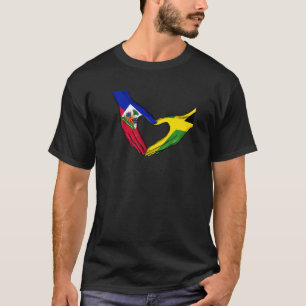 Haïti Haïtiaans Amerika Jamaica Caraïbische vlag g T-shirt