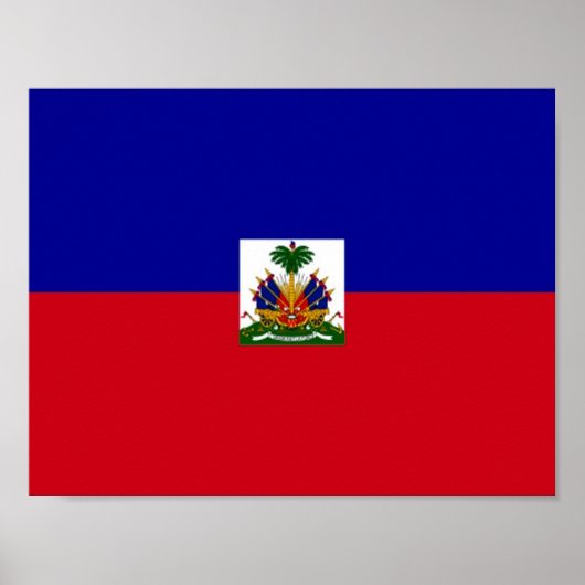 Haïti - Haïtiaanse vlag - Poster (Voorkant)