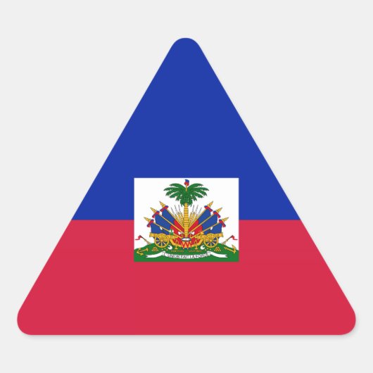 Haïti - Haïtiaanse vlag Sticker (Voorkant)