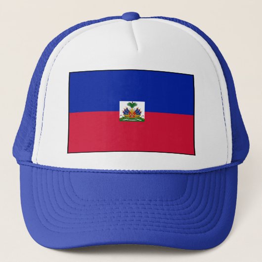Haïti - Haïtiaanse vlag Trucker Pet (Voorkant)