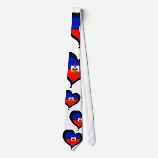 Haiti Heart Flag Stropdas