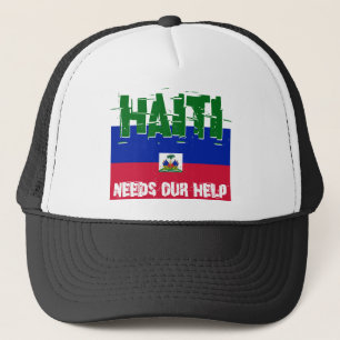 Haïti heeft onze hulp nodig trucker pet
