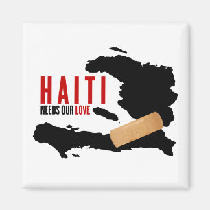 Haïti heeft onze liefde nodig magneet