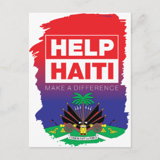 Haïti_Help Briefkaart