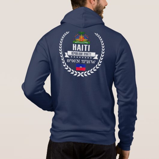 Haïti Hoodie (Achterkant)