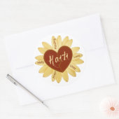 Haïti Hulp Valentijn Stickers (Envelop)